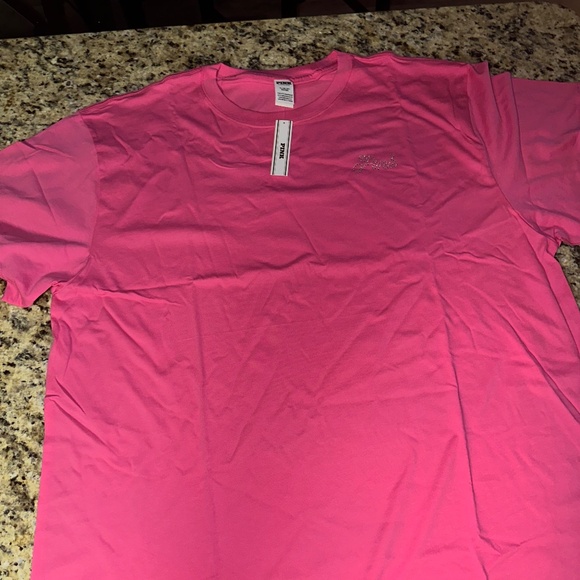 Limited Edition Victorias Secret PINK Bling tshirt - Picture 1 of 8